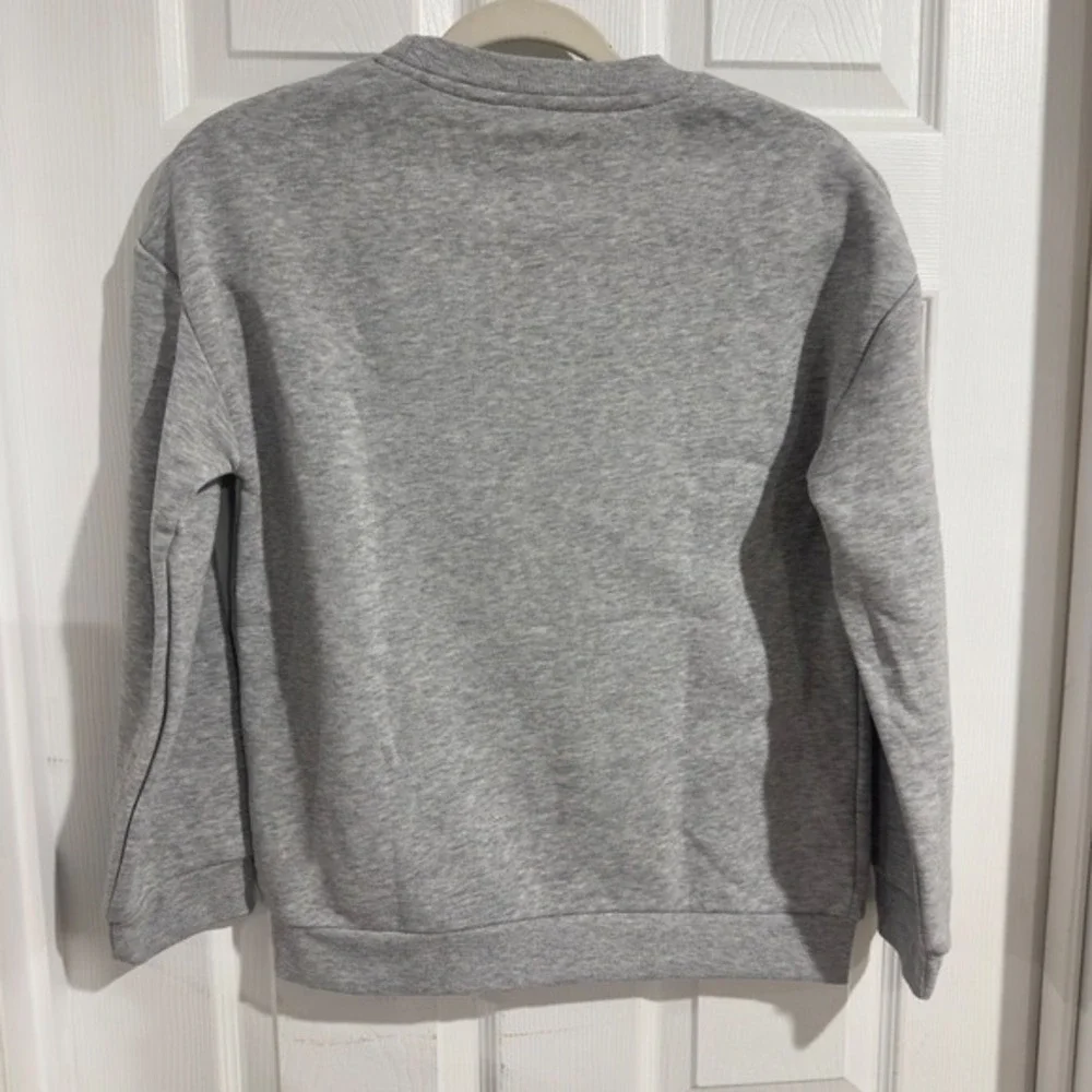 Jurassic Park Kids Gray‎ T-Rex 1993 Tour Graphic Sweatshirt Size L 10/12